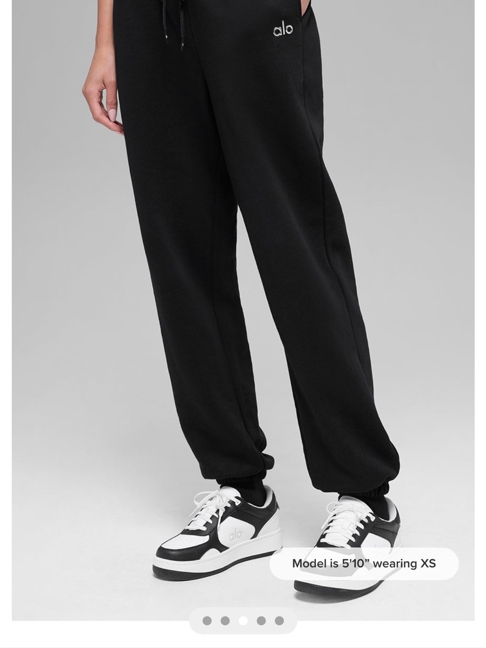 ALO Yoga Accolade Sweatpant - Black - Small